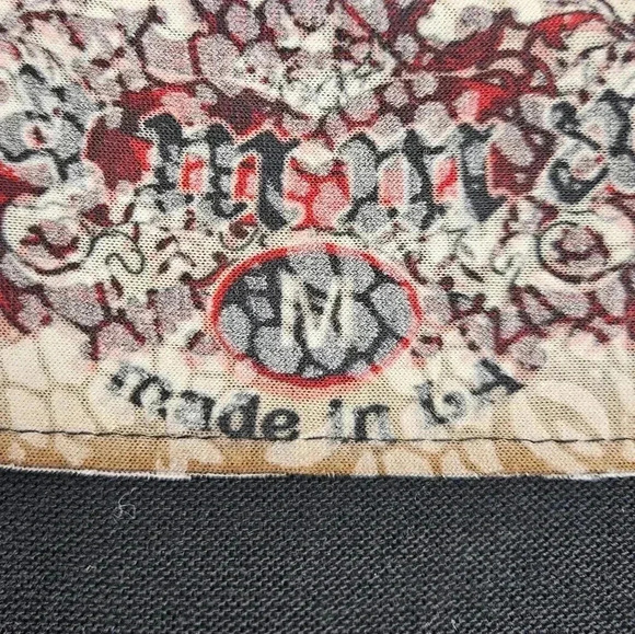 Bohemian Multicolor Maxi Dress Made In USA - Picture 8 of 9